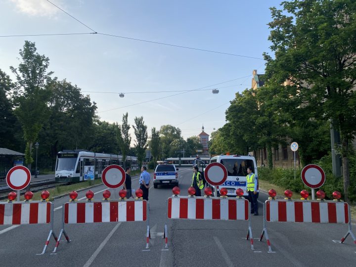 Einsatz an der Freilichtbühne