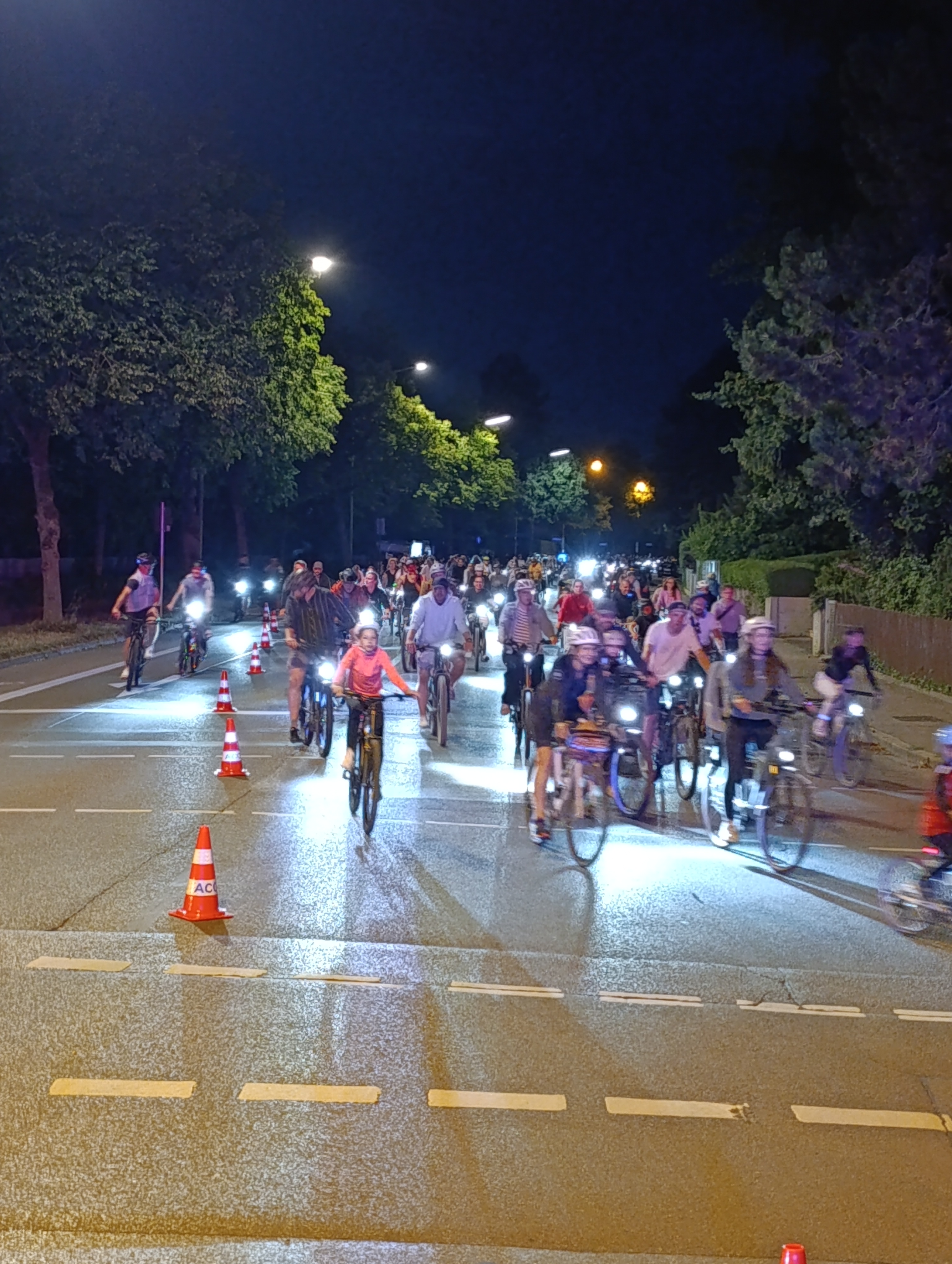 Viele Radfahrer